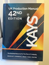 Kay's UK Production Manual 42nd Edition Film and TV Industry Showbiz Bible