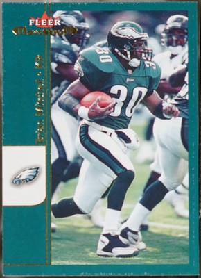 2002 Fleer Maximum #105 Brian Mitchell Football EX