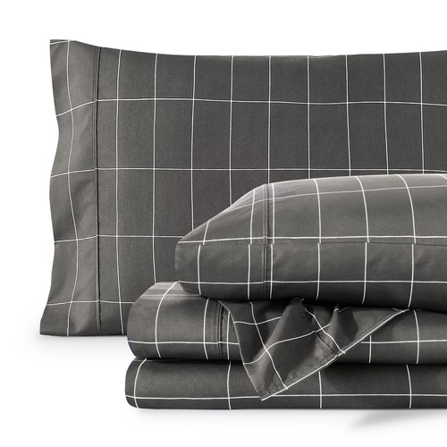 Bare Home 1800 Ultra-Soft Sheet Set Prints - Deep Pockets - Bild 7 von 126
