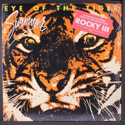 SURVIVOR: eye of the tiger SCOTTI BROTHERS 12'' LP 33 RPM