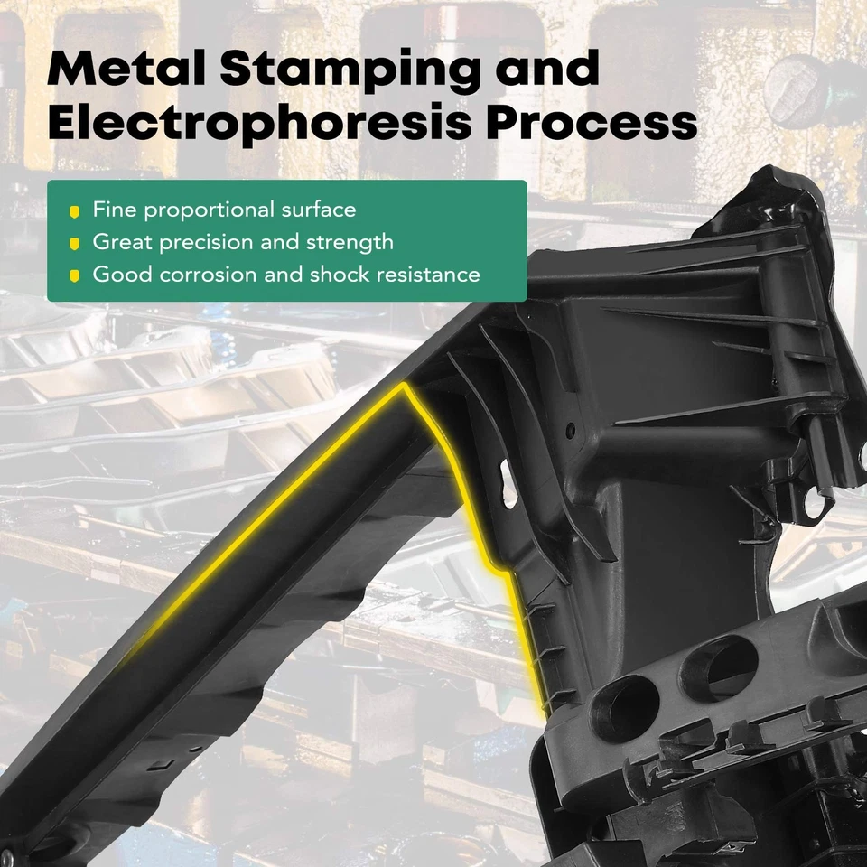 Passenger Upper Radiator Support Steel for INFINITI QX50 19-21 QX55 F25209CMMA Foto 4 de 4