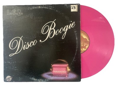 L.E.B. Harmony - Disco Boogie Pink Vinyl LP Record Canada CL103 Carrousel 1978