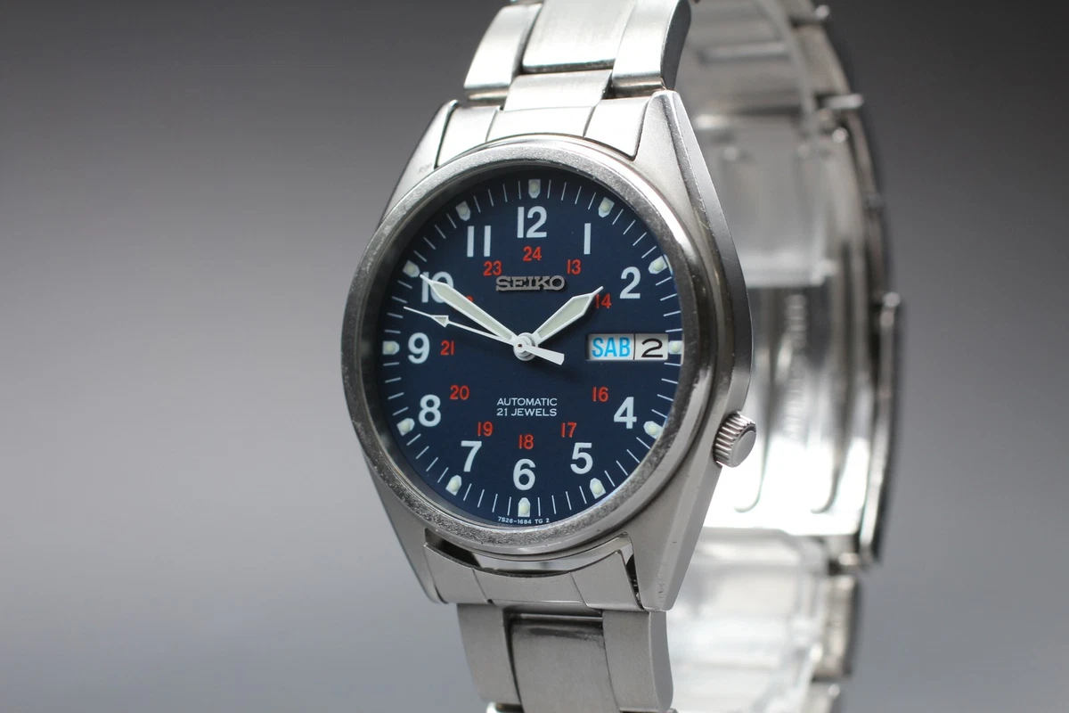 Seiko Mechanical (Automatic) Wristwatches with 21 Jewels for sale
