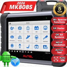 2026 Autel MaxiCOM MK808S PRO MX808S Bidirectional Car Diagnostic Scanner Tool