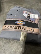 Dickies Long Sleeve Coveralls dark gray 4 pair 2XL Tall NEW, NEVER WORN