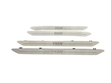 2019-2025 BMW X7 G07 FRONT & REAR DOOR SILL PLATE INSERT W/LIGHT SET 4 *SCRATCH*