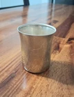 Vintage Lunt Sterling Silver Shot Glass #572  Monogrammed 25g