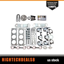 Timing Chain Kit w/Gaskets For 00-03 Chevy Malibu 3.1L Pontiac Grand Am 3.4L V6