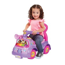 Fisher-Price Little People Music Parade Purple Ride-On  5 Tunes  Ages 1-3