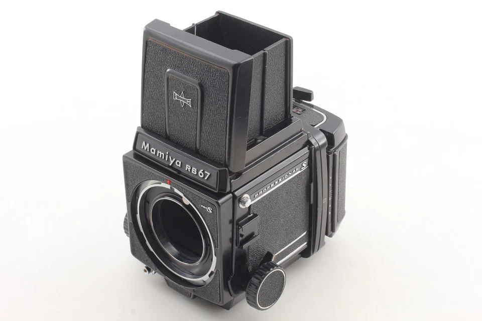 [Exc+5] Mamiya RB67 Pro S Film Camera Sekor C 127mm f3.8 Lens 120 From JAPAN - Image 2 of 4