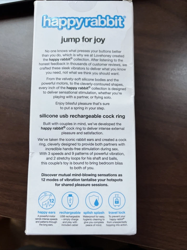 Anel Happy Rabbit Happy - Preto - Imagem 3 de 4