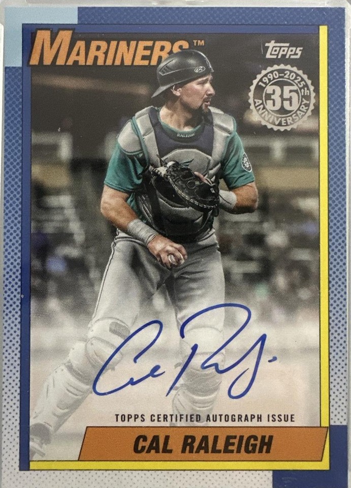 2025 Topps Series 1 - Cal Raleigh #90A-CRA for sale | eBay