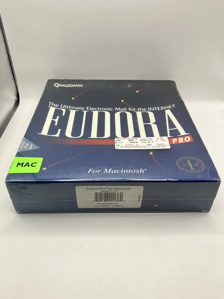 Euphora the Ultimate Electronic Mail for the INTERNET for Mac - Image 2 of 4