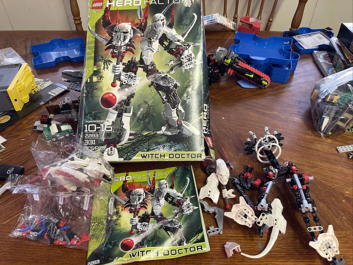 Lego Hero Factory Witch Doctor 2283 For Parts