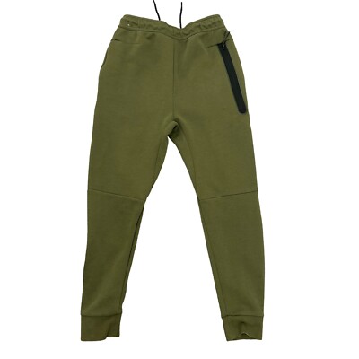 khaki green nike tracksuit bottoms