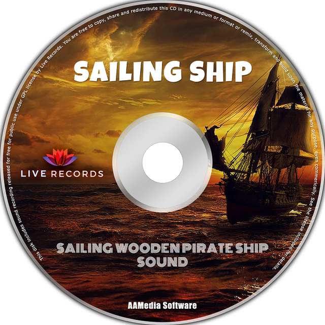 Wooden Sailing Ship Sound CD for Relaxation, Meditation, Stress & DEEP