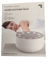 Sharper Image Sound Soother Revo - Six Soothing Sounds with Timer new in box