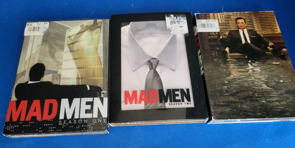 MAD MEN Complete Seasons 1-3 DVD Set-12 DVD's Total-Hit AMC TV Show - Image 2 of 4