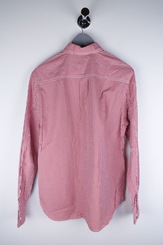 Peak Performance Men Casual Shirt Red Check Cotton size M - Picture 3 of 6