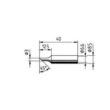Ersa 0832udlf Lötspitze Quick 500-B. Dauerlötspitze Für 3205/TS2300, Gerade, Bleistiftspitz, 0,5mm Kaufen Bei A1 Ersa Lötspitze Bleistiftform