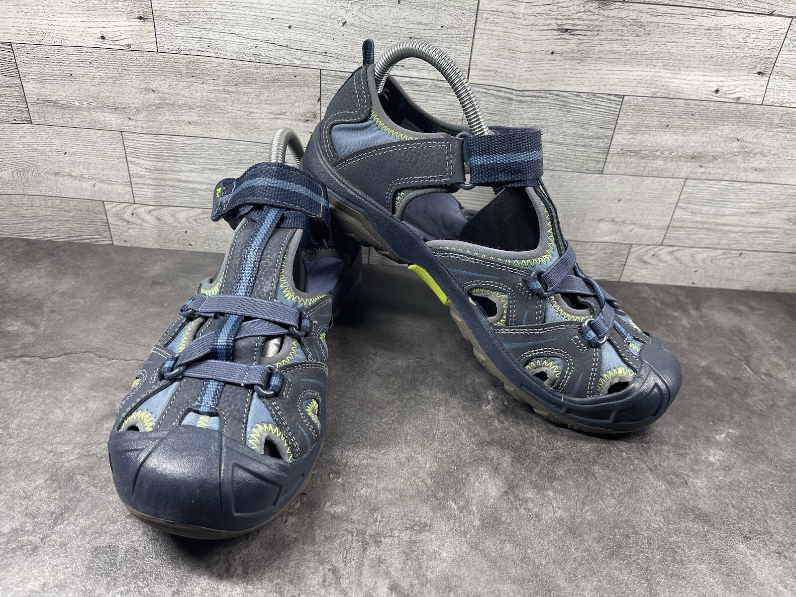 Merrell Hydro Hiker Sandali Ragazzo 7 M Scarpe Blu Trail Impermeabili Sport Acquatici