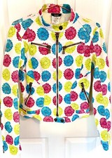 Versace 80% Off Vintage Jeans Couture Flower Denim Jacket Was £1600 Now £320