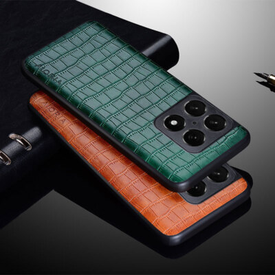 For Oneplus 10 Pro, Luxury Crocodile 3D Pattern PU Leather Back Case Cover