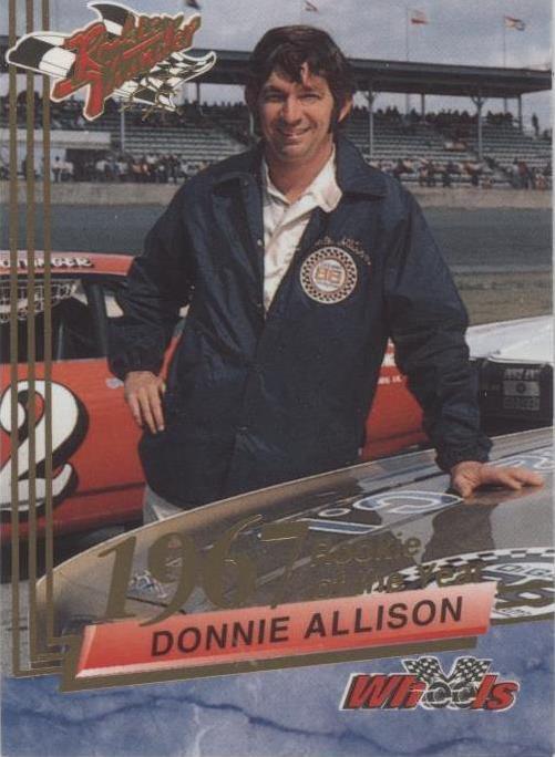 1993 Wheels Rookie Thunder - Donnie Allison #10 - 1 of 1