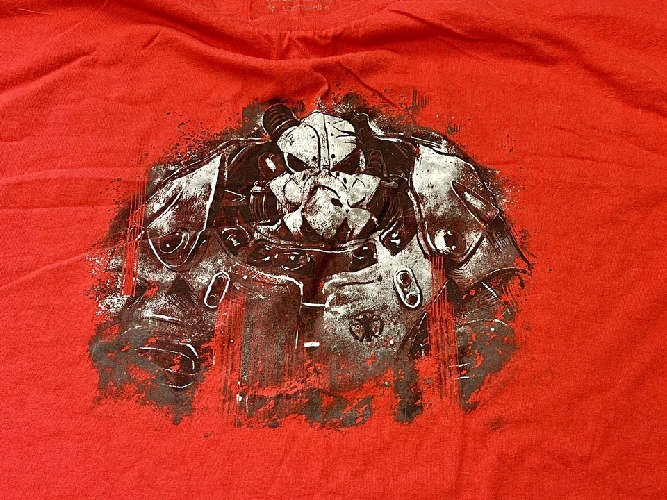 FALLOUT "Brotherhood of Steel BoS Power Armor" T-SHIRT Size 3XL LootCrate Gaming - Image 2 of 4