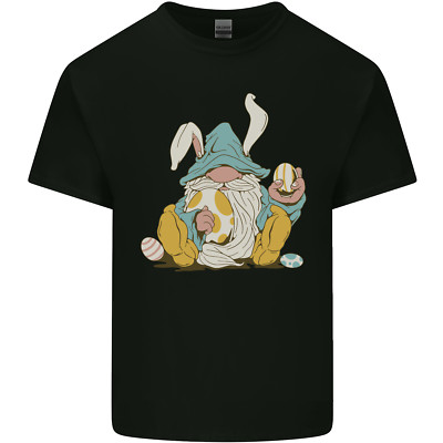 Ostern Wichtel mit Eiern und Hasenohren Herren Baumwolle T-Shirt Tee Oberteil