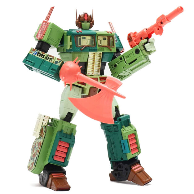 Takara Tomy X Atmos Transformer Masterpiece Duck Camo Ver