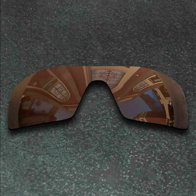 US Brown Polarized&Anti-Scratch Replacement Lenses For-Oakley Oil Rig