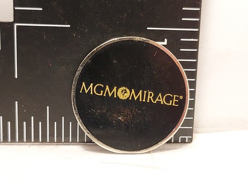 MGM Mirage Club Golf Ball Marker Metal Course Magnetic