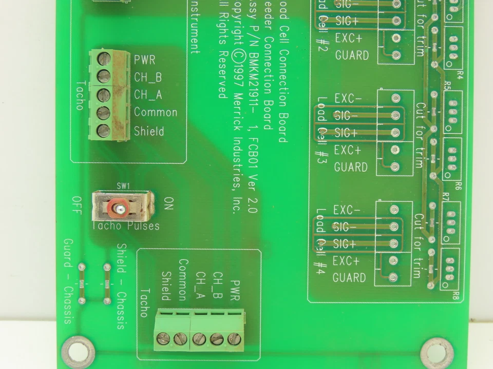 Merrick BMKM21911 PCB Load Cell Feeder Connection Printed Circuit Board - Image 4 of 4