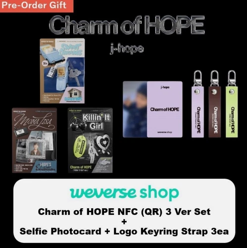 BTS J-HOPE  Charm of HOPE NFC (QR) Ver