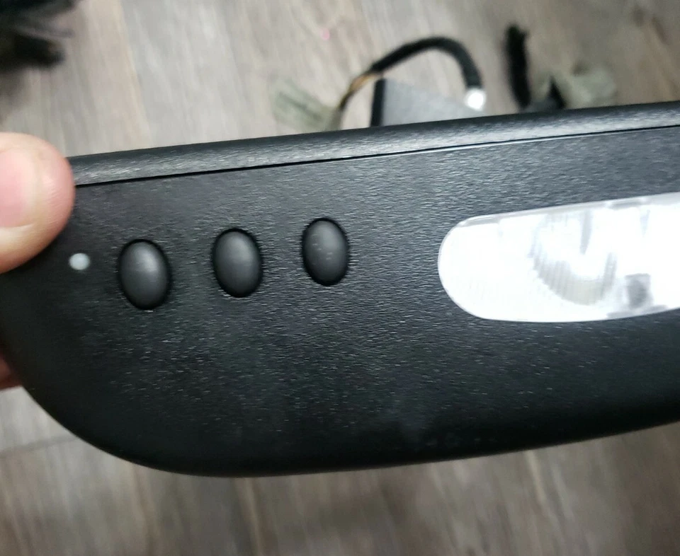 08-11 Mercedes W204 C300 C350 REAR VIEW MIRROR W/ GARAGE DOOR OPENER HOMELINK - Image 2 of 4