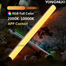 YONGNUO YN60SOFT 20W Handheld RGB LED Video Soft Light Tube Stick 2000K-10000K