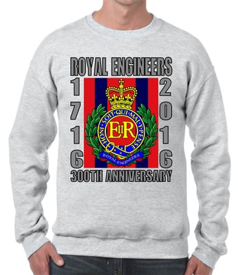 Royal Engineers 300 T-Shirt British Army Sapper Tshirt RE Sweatshirt | eBay