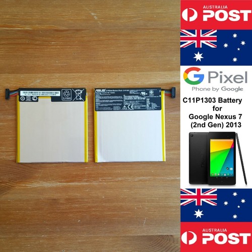 GENUINE ASUS Google Nexus 7 (2nd Gen) 2013 Battery C11P1303 3950mAh - Local - Photo 13 sur 13