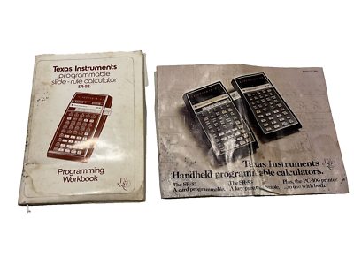 Texas Instruments SR-52 電子スライドルール計算機