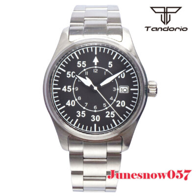 Black Dial Dress 200M Waterproof 39mm Automatic Men Watch NH35 Movement Luminous