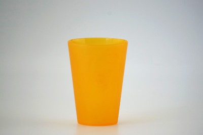 Lot De 50 Gobelets Plastique Orange 0,4L Réutilisables - Neuf Pour Fête