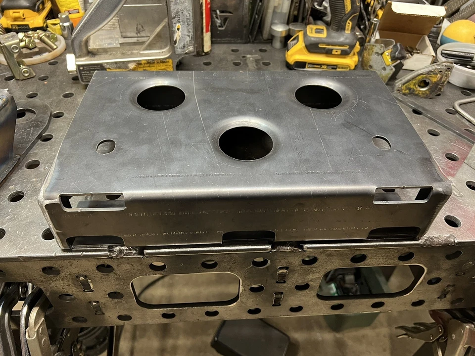 89-93 Dodge Ram W250/W350 NV4500 trans mount/bracket for crossmember W/O bushing - Image 4 of 4