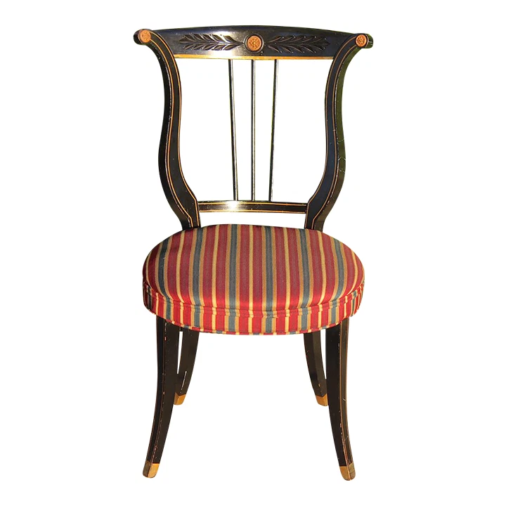 イギリス製　アンティーク　リラLyreバックチェア　ダイニングチェア Lyre Back Chairs In Antique Chairs (1900-1950) for sale | eBay