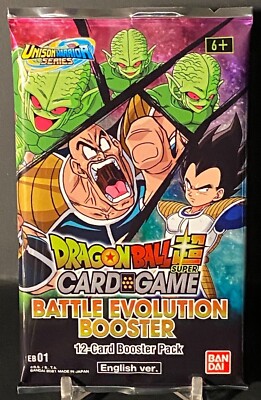 Dragon Ball Super Card Game DBZ Battle Evolution Booster Pack BANDAI 2021 SEALED | eBay Dragon Ball Super Card Game DBZ Battle Evolution Booster Pack BANDAI 2021 SEALED | eBay