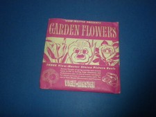 GARDEN FLOWERS 980-982 Viewmaster set sealed VINTAGE