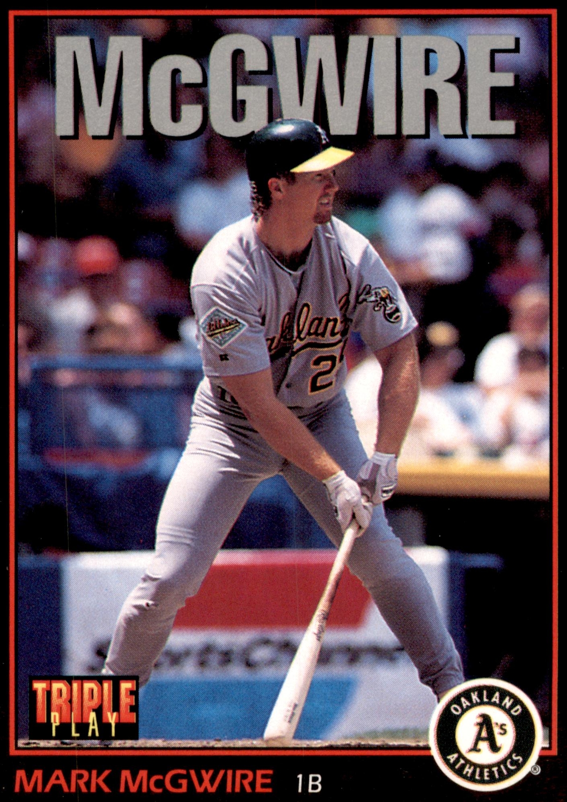 Mark McGwire #87 1993 Triple Play