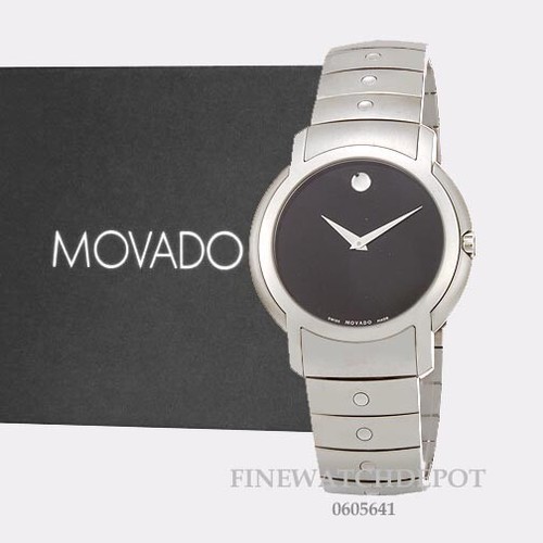 Black Dial Stainless Steel Watch 