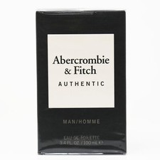 Abercrombie  Fitch Authentic Man Eau de Toilette for Men 100ml/3.4 fl oz Spray