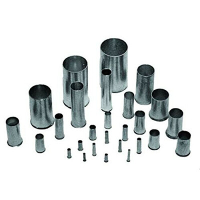 Eclipse Tools 701-066 Wire Ferrule, Uninsulated, AWG 8, 18 mm Long (Pack of 250)